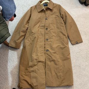 Everlane ReNew Mac coat small toasted coconut